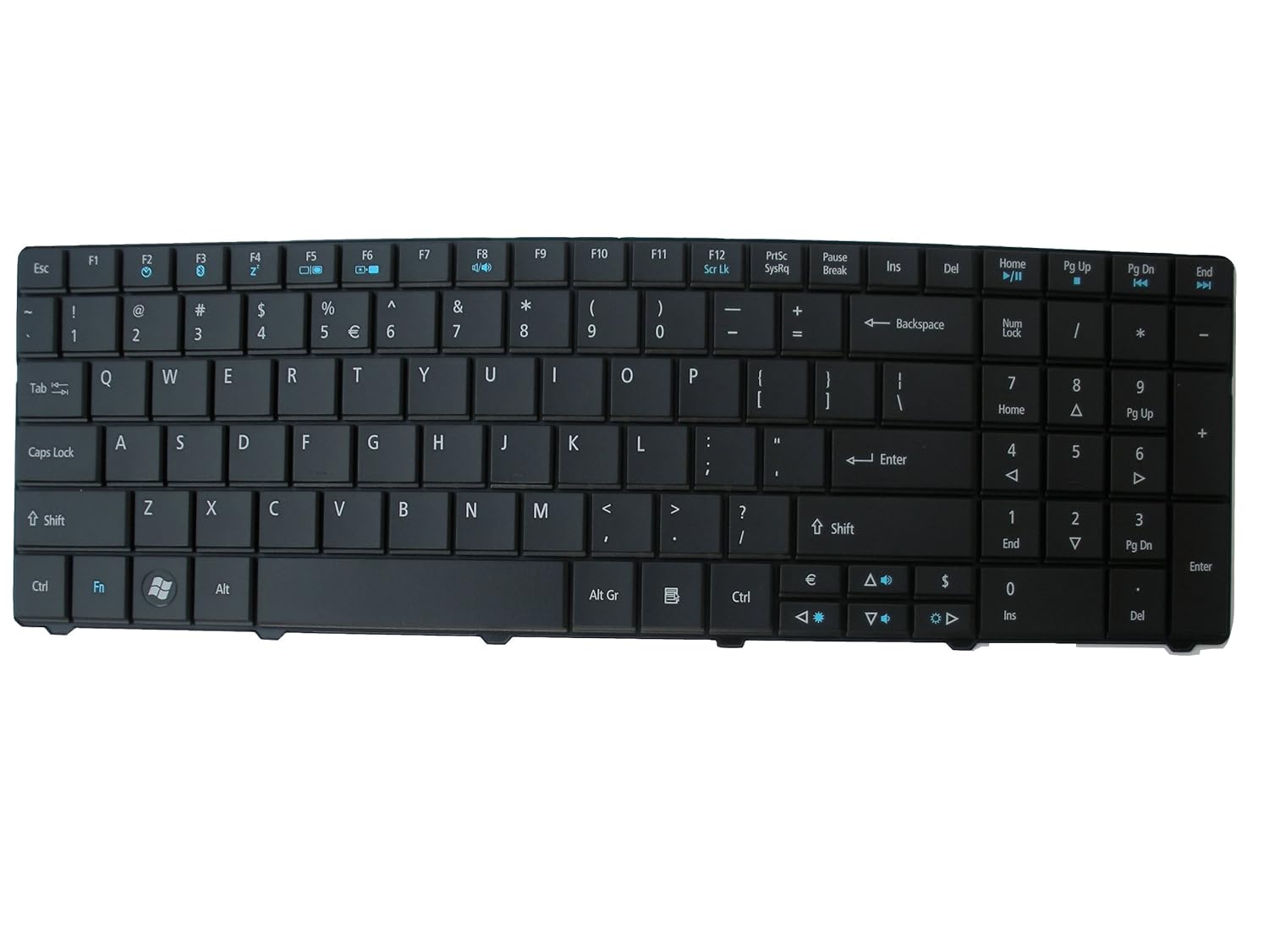 Amazon.com: LotFancy Laptop Keyboard for Acer Aspire 5410 5410T 5536 5536G  5738 5738G 5738Z 5738ZG 5810 5810T 5810TG 5810TZ Series Notebook US English  ...