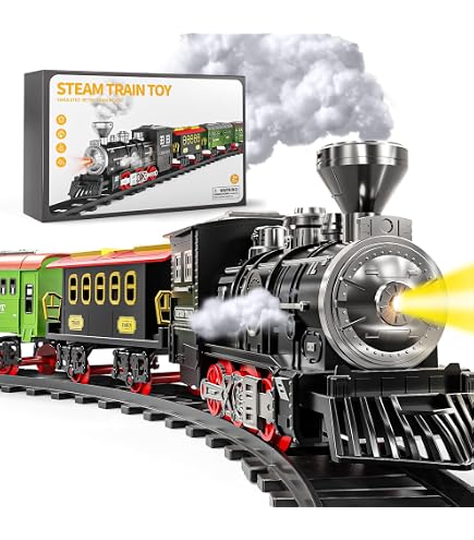 Amazon.com: Train Set for Kids 3-5 4-7, Classic Electric Train Amazon.com: Train Set for Kids 3-5 4-7, Classic Electric Train