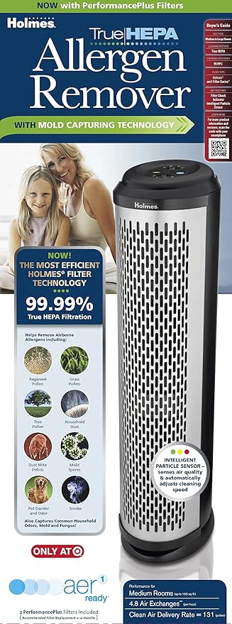 Heating Cooling Air Holmes Allergen Tower Air Purifier Hap1702 Tu Totally Brand New Factory Sealed Home Garden Heating Cooling Air Holmes Allergen Tower Air Purifier Hap1702 Tu Totally Brand New Factory Sealed Home Garden