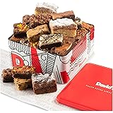 David’s Cookies Assorted Brownies & Crumb Cake Tin – Delicious, Fresh Baked Brownie Snacks – Gourmet Chocolate Fudge Brownies