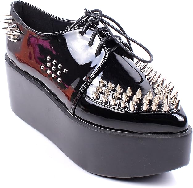 Other Fashion Classics Lace up Womens Studded
