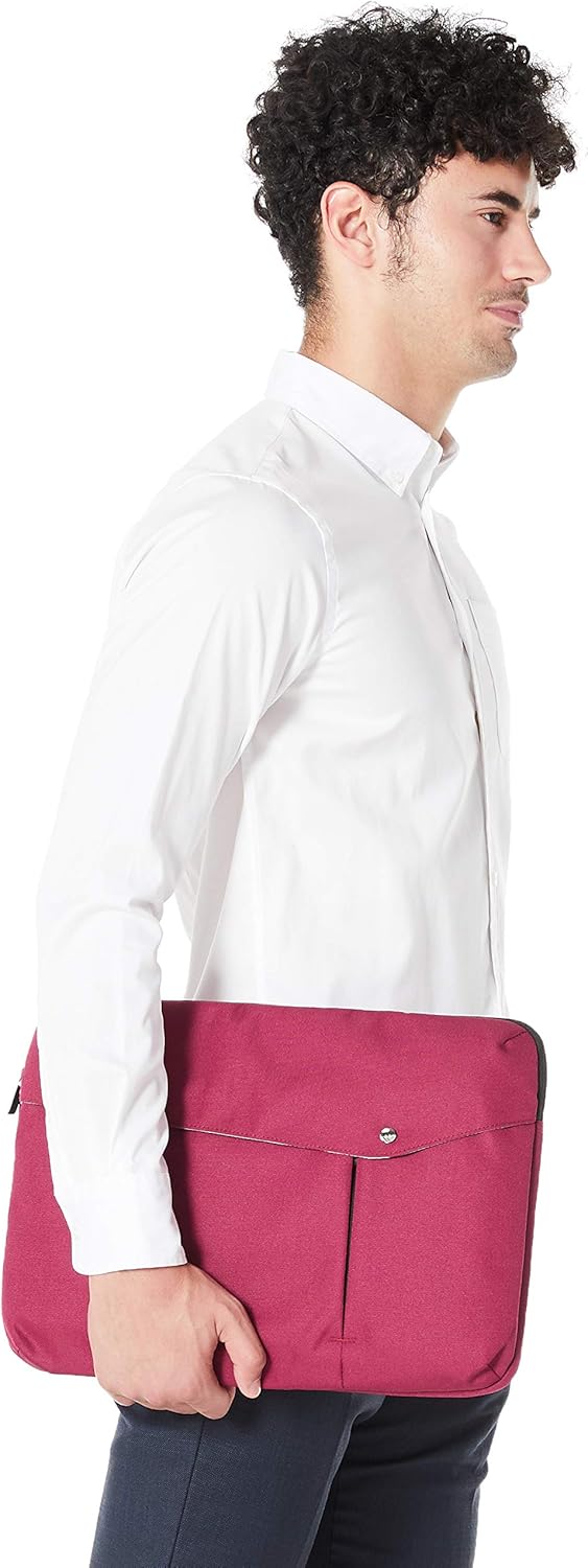  Basics Laptop Sleeve - 15-Inch, Maroon: Computers & Accessories