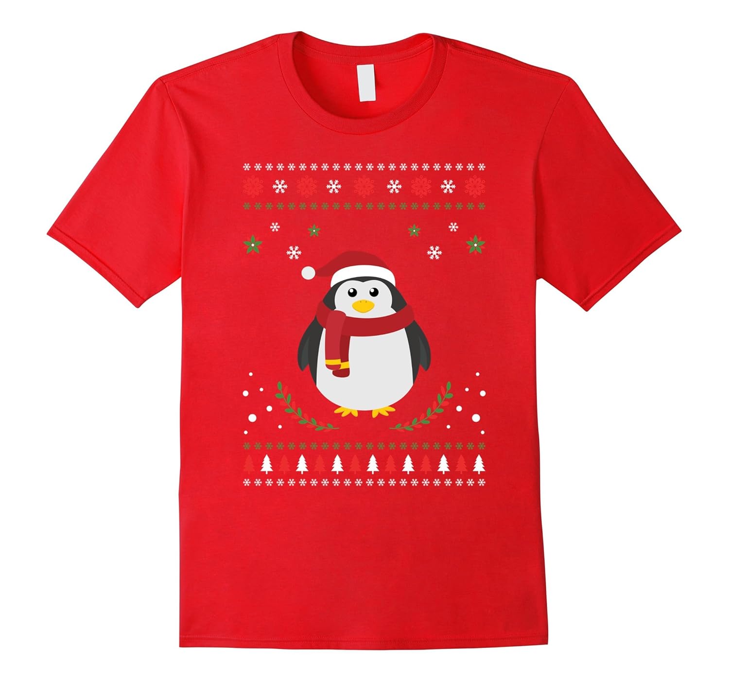 Cute Penguin Christmas Ugly Style Shirt-ANZ