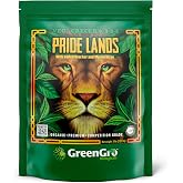 GreenGro Pride Lands Veg 6-3-3.5 Fertilizer, Organic, 5 lb | Dry Top Dress, Microbes, Biochar, Mycorrhizae, Amendments, Vegetative Stage Plant Food, Indoor &amp; Outdoor