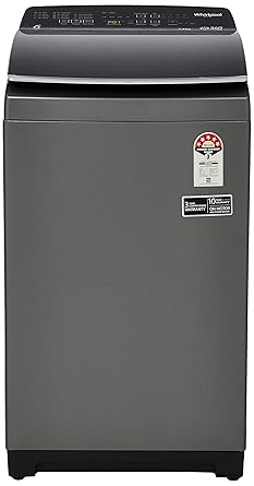Whirlpool 7 Kg Fully-Automatic Top Loading Washing Machine (360 BW PRO (540) H 7.0 GRAPHITE 10YMW, Graphite)