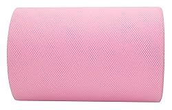 Tulle Fabric Roll | 6” by 100 Yards | Polyester