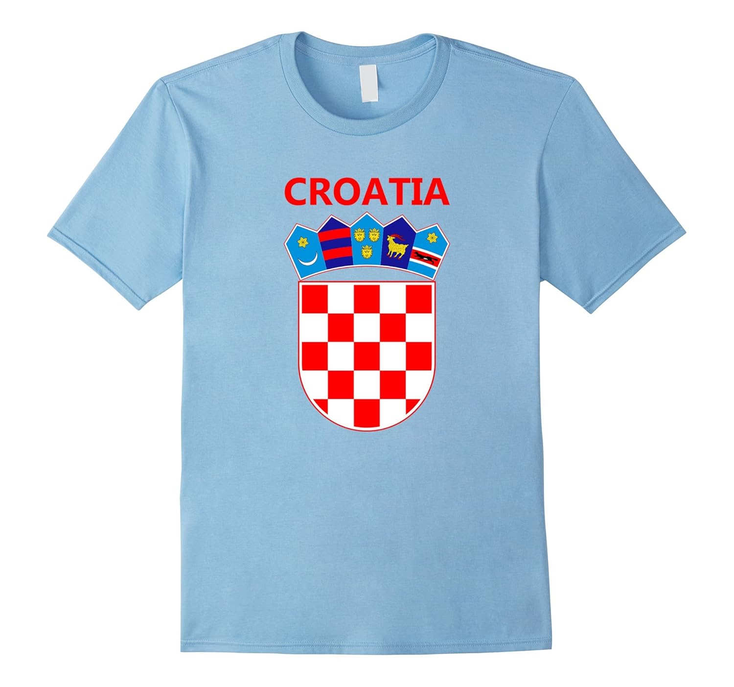 Croatia Coat of Arms T-Shirt National Emblem Croatia Shirt-4LVS
