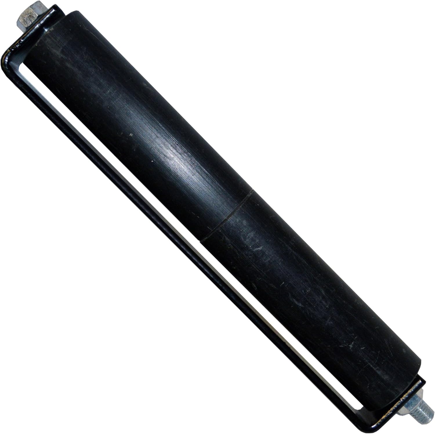 ALEKO Side Roller for Sliding Rolling Gate Guide Roller Black Guide with Bracket, 12-inch - Gate Accessories - 