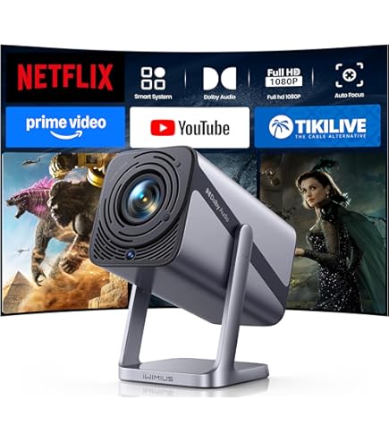 Amazon.com: [Built-in APP/4K Support/Dolby Audio] Portable Smart