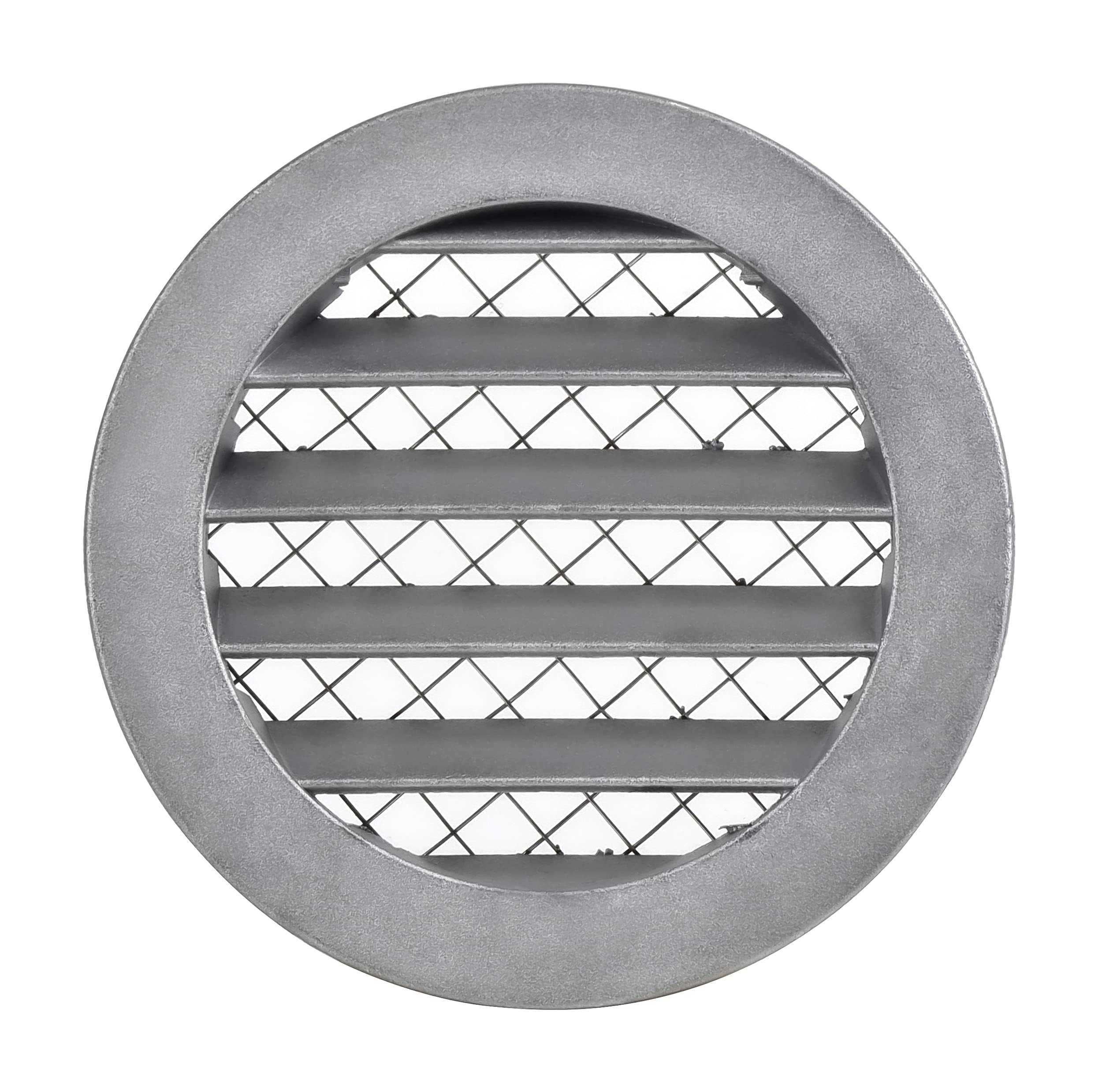 Steinberg14 Aluminum 100mm / 4'' Ventilation Grille Grid Air Vent Cover for Round Ducting