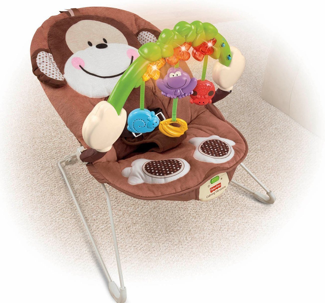 fisher price deluxe bouncer batteries