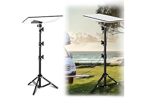 BURBIFRO Starlink Mini Tripod Mount, Adjustable Height and Tilt for Better Singal, Starlink Internet Kit Satellite Pole Mounting Kit with Starlink Mini Pipe Adapter,Compatible with Starlink Mini(V4) Dish