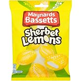 Bassetts Sherbert Lemons 162g (Pack of 6)