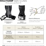 BEAR GRIP Multi Grip Straps/Hooks Heavy Duty Lifting Straps with Padded Wrist view 3