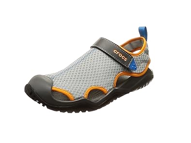 crocs Herren Swiftwater Mesh Deck Sandal M Clogs, Schwarz ...