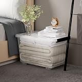 Cetomo 35L-3 Plastic Storage Boxes with Wheels, Lidded Stackable Nestable view 6