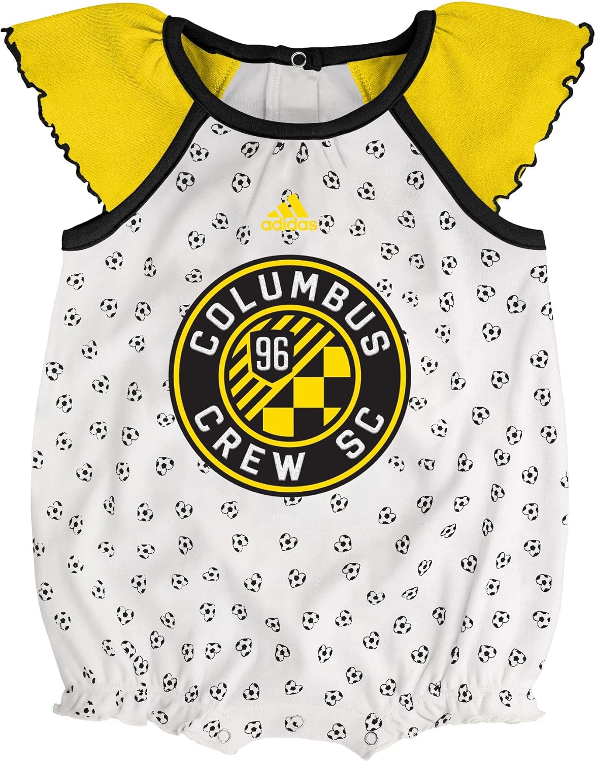 adidas MLS Newborn Tie-Breaker 2Pk Creeper Set, Team Variation: Clothing