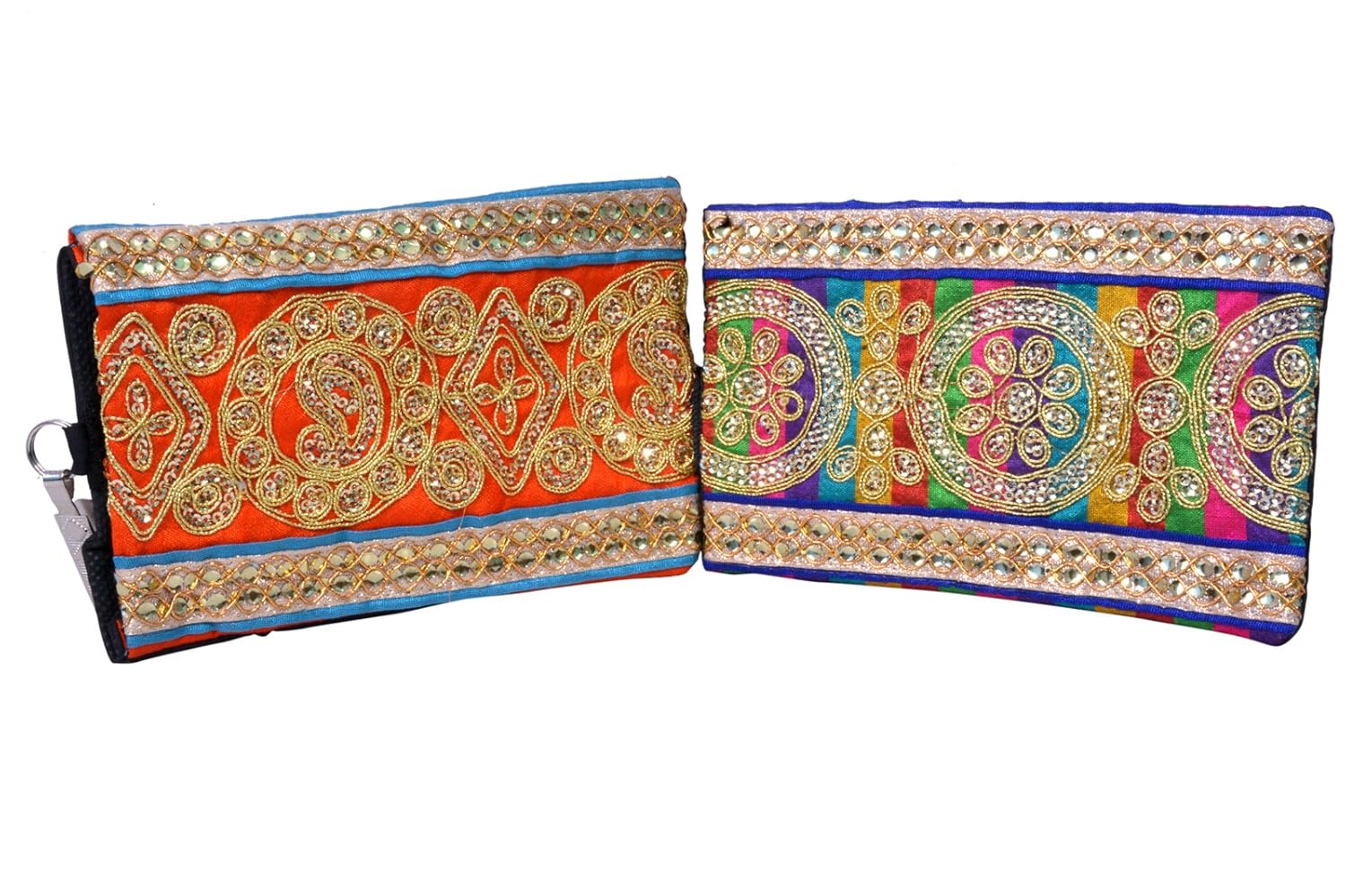 craft trade handmade rajasthani embroidery mobile pouch