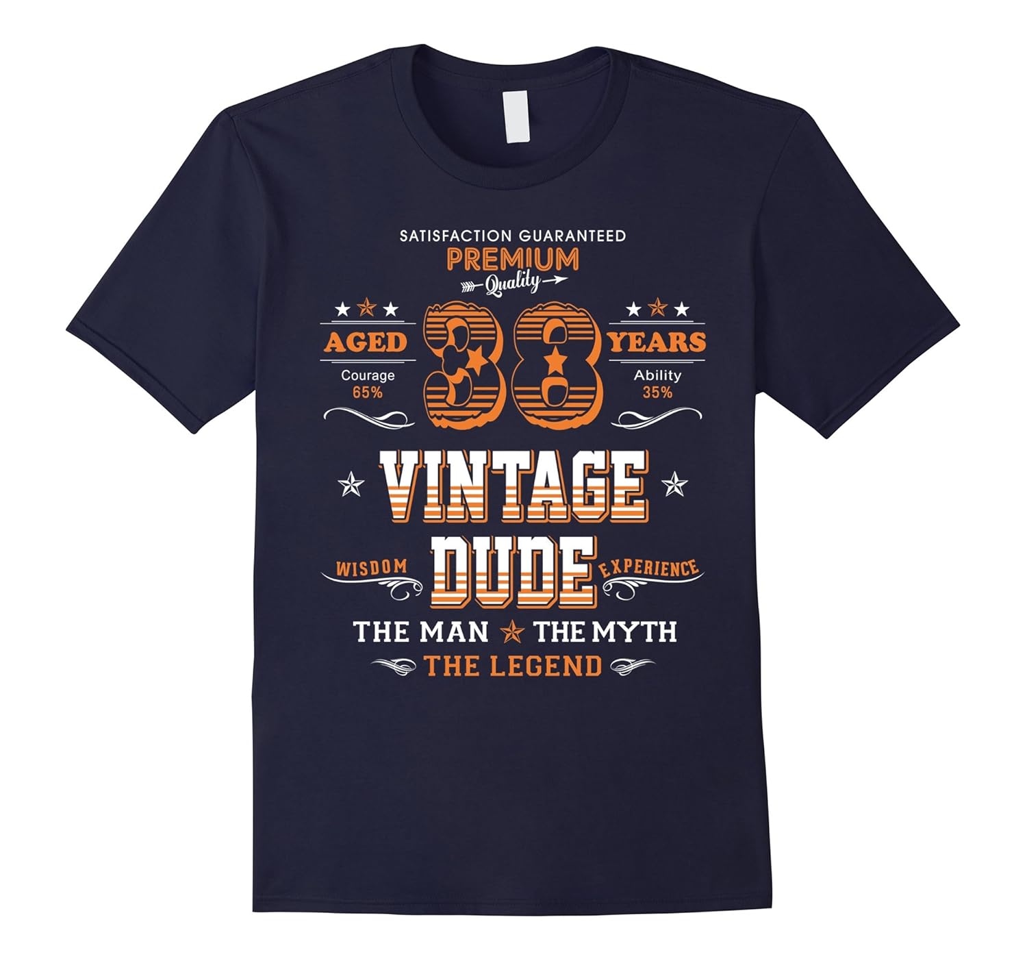 Vintage The Man The Myth The Legend Aged 38 Years T-Shirt-ANZ