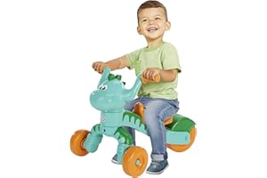 Little Tikes Go and Grow Dino Indoor Outdoor Ride On Toy Trike for Preschool Kids - Toddlers Dinosaur Inspired Toys and Toddler Trike to Develop Motor Skills for Boys Girls Age 1-3 Years