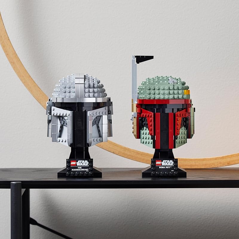 Star Wars Casco del Mandaloriano, Maqueta de Construcción Coleccionable, Decoración para Casa y Oficina, Regalo para Hombres, Mujeres y Fans 75328 — foto 5 de 8