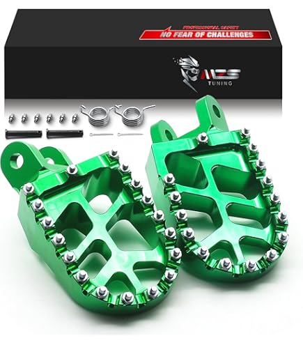 Repose-pieds Avant Repose-pieds Pour KAWASAKI Pour NINJA 250 400 650 1000 Coussinets Pédale En