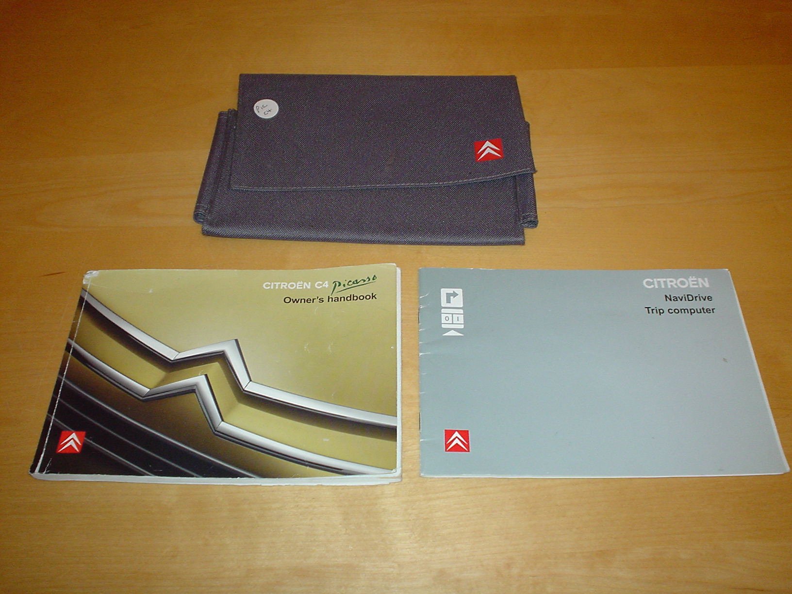 CITROEN C4 PICASSO & GRAND PICASSO OWNERS HANDBOOK c/w WALLET (2006 - 2013)  - 1.8 2.0 PETROL HDI 1.6 110 2.0 138 DIESEL ENGINES - OWNER'S HAND BOOK  MANUAL ...