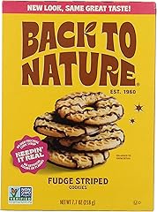 BACK TO NATURE Fudge Striped Cookies, 7.7 OZ
