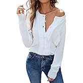 Libsorge Womens Cute Lace Button Cardigan Spring Trendy Ladies Dressy Casual Lightweight Sheer Long Sleeve Sweater 2025