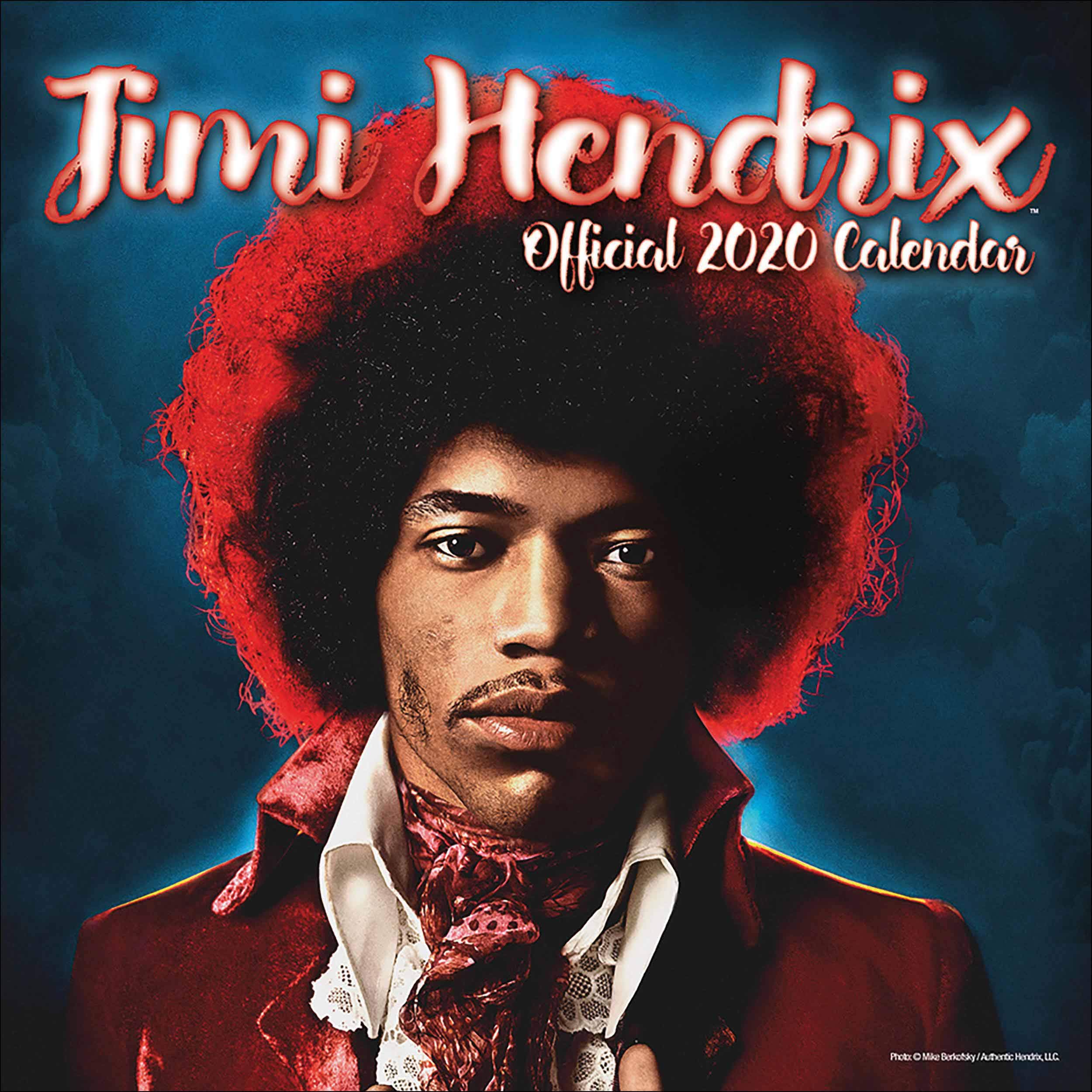 Jimi Hendrix 2020 Calendar