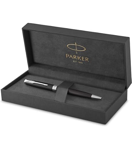 Amazon.com : PARKER Sonnet Ballpoint Pen, Stainless Steel with