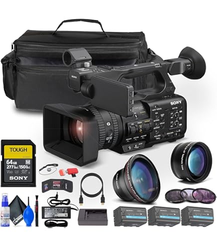 【XDCAM】 PXW-Z190 PXW-Z190 Handheld Camcorder - 4K HDR - Sony Pro