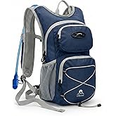 Hydration Hiking Backpack, Water Hiking Backpack, Hydration Backpack with 15l Water Bladder, Runinnng Backpack for Men Women for Cycling Campling