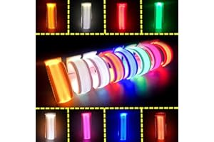 FANL 8/12/24 PCS Glow Bracelets, LED Bracelets for Kids and Adults, Glow in The Dark Party Supplies for Music Festival, Festival Camping, Rave Accessories, Halloween Light Up Bracelets Set