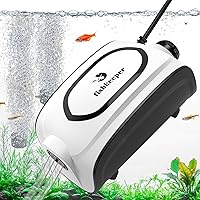Pawfly Aquarium Air Pump, Rechargeable Battery Oxygen Pump For 5-20
