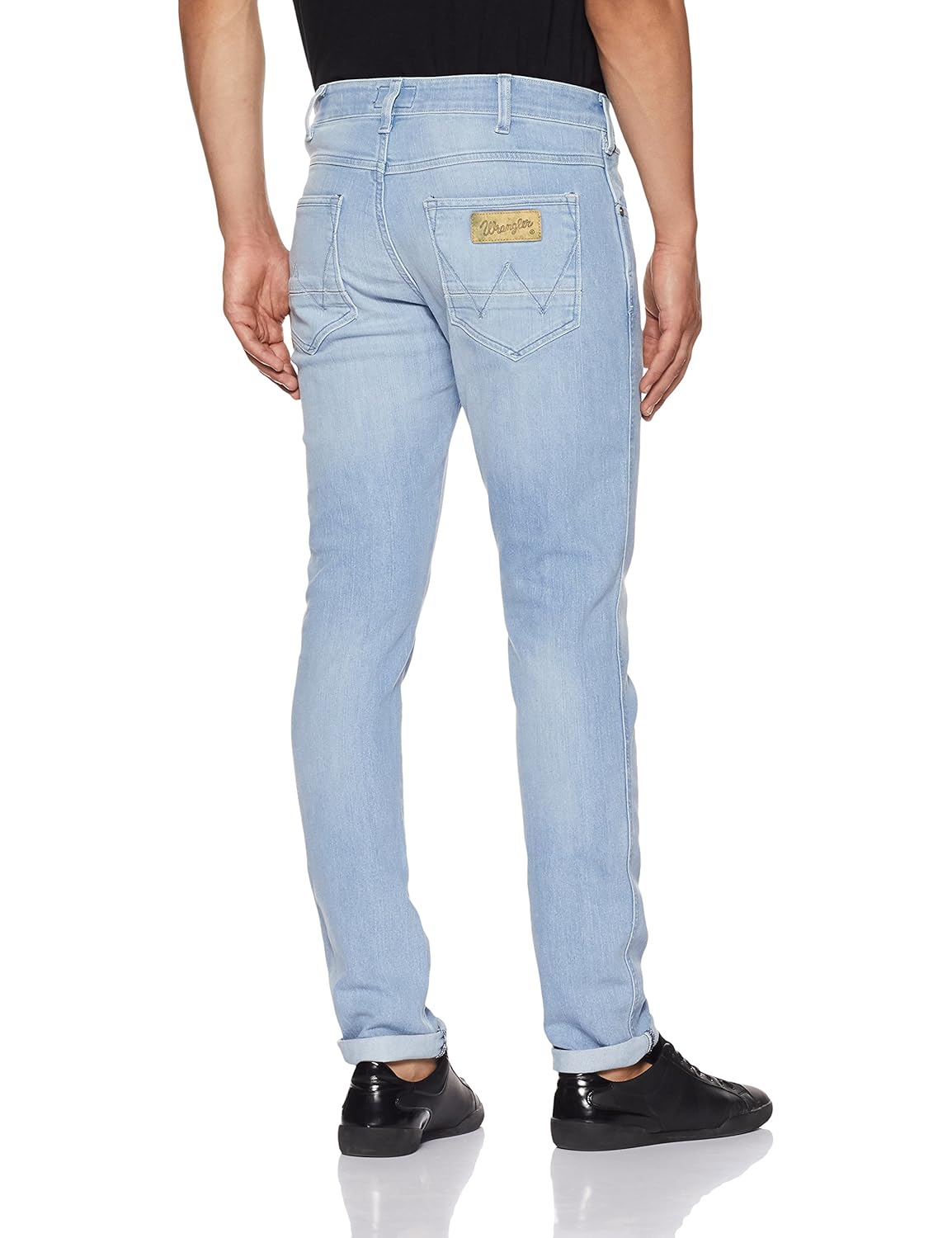 wrangler men's skinny fit jeans