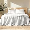 Bare Home Split King Sheet Set - Luxury 100% Linen Bed Sheets - Deep Pockets - Easy Fit - 5 Piece Set - Bedding Sheets & Pill