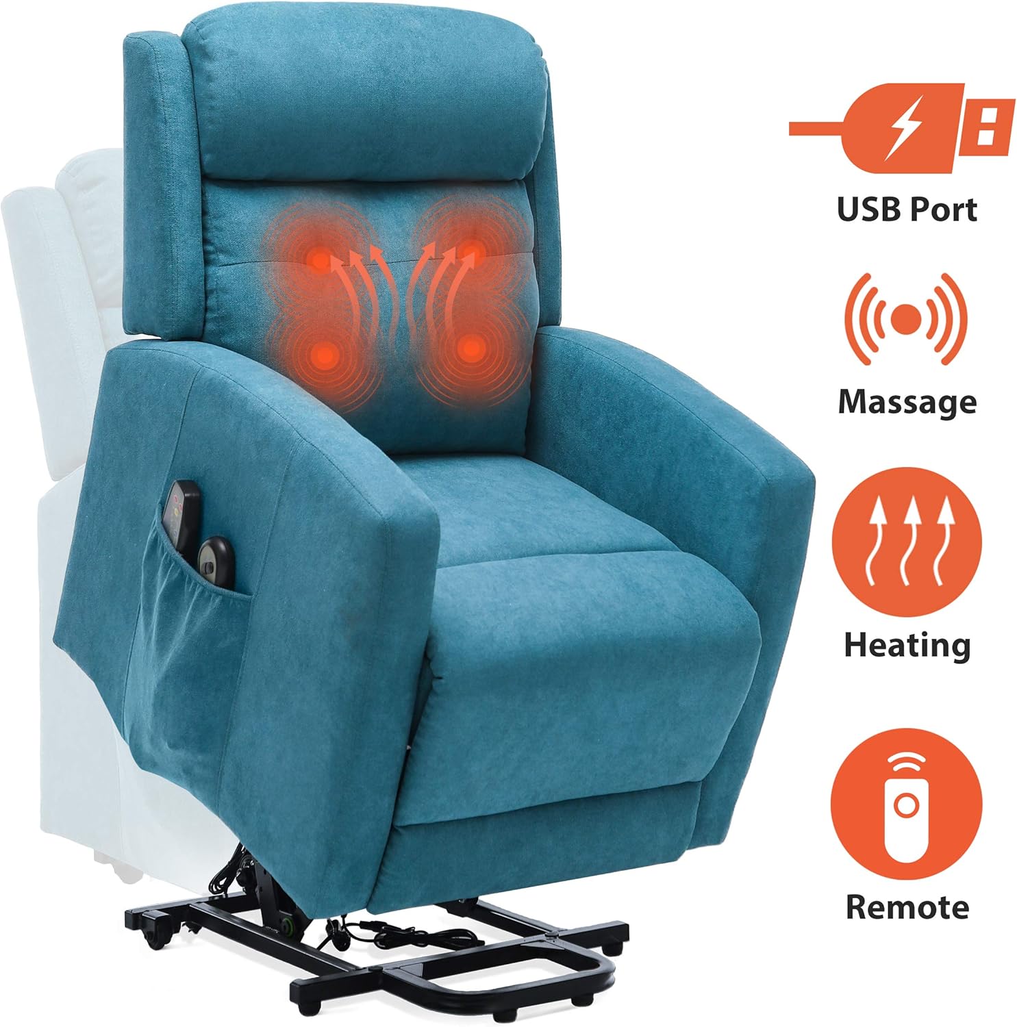 ERGOREAL Power Lift Recliner for Elderly Electric Lift