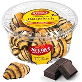 Rugelach Pastries | Chocolate Croissant | Chocolate Babka Bread | Breakfast Pastry | Coffee Snack| Kosher, Dairy &amp; Nut Free | Holidays, Parties &amp; Birthdays | 12 oz. Stern&rsquo;s Bakery