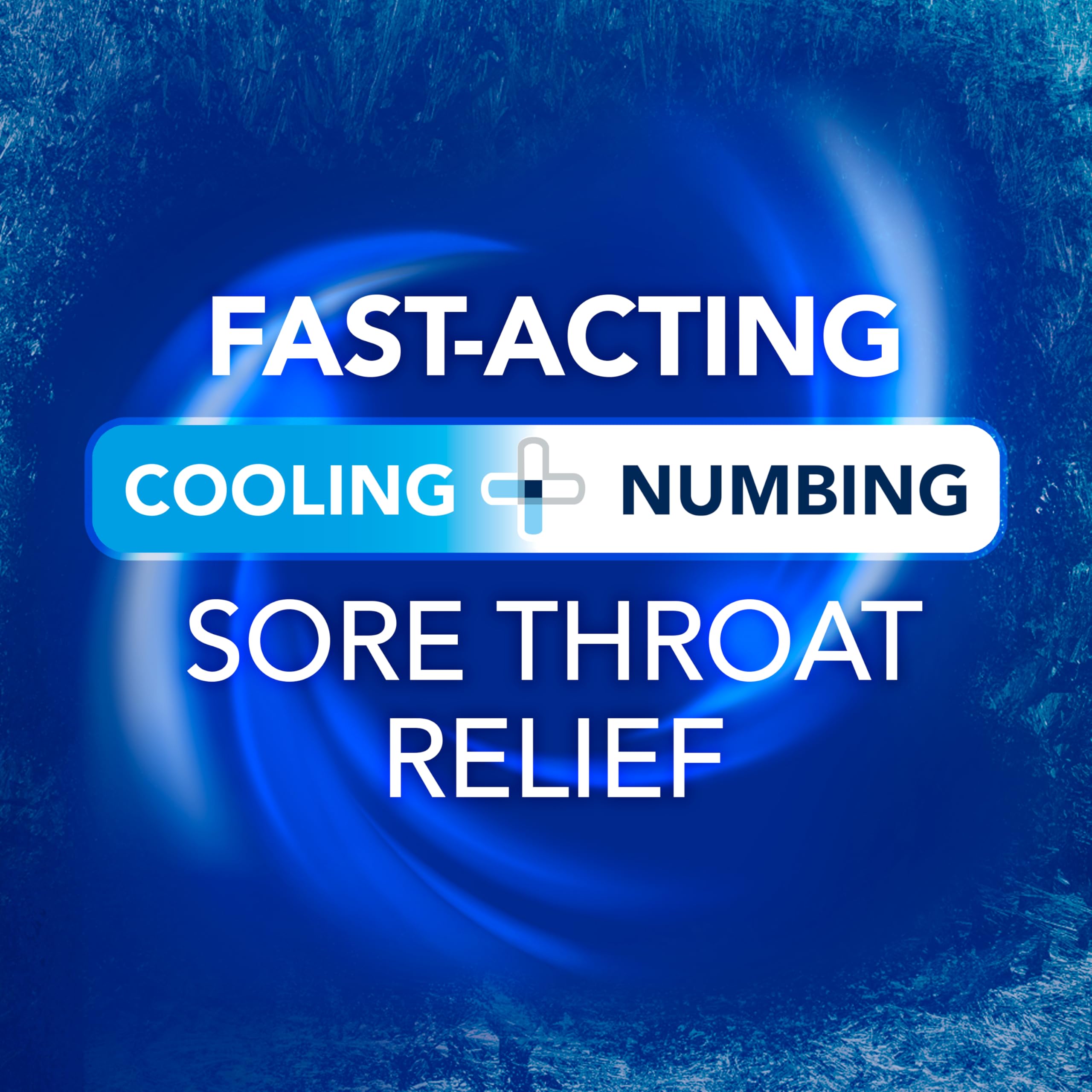 Vicks VapoCOOL Sore Throat Spray, Powerful Sore Throat Numbing Relief, Soothes Throat Pain, Fast-Acting, with Benzocaine & Menthol - Oral Anesthetics, Winterfrost Flavor, 6 FL OZ