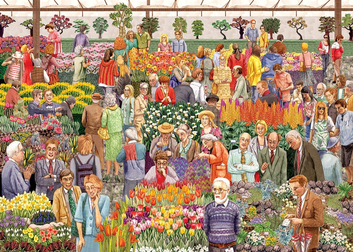 Gibsons Botanical Boffins Jigsaw Puzzle (500 Extra Large Pieces