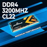 Timetec 8GB DDR4 3200MHz Laptop RAM SODIMM PC4-25600 Non-ECC Unbuffered 1.2V view 5