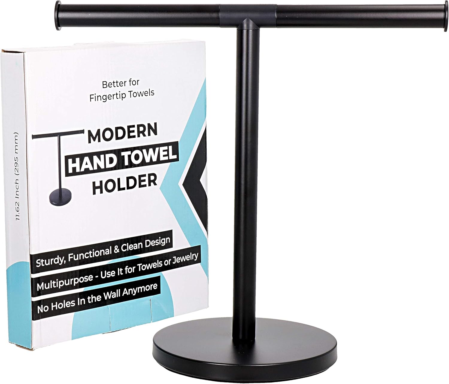 Abodda Design Modern Fingertip Hand Towel Holder for