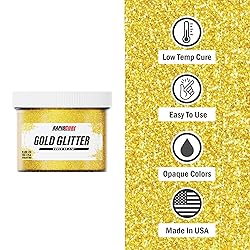 Rapid Cure® Screen Printing Ink Gold Glitter
