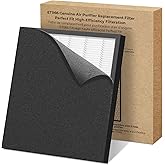 EVALIT Genuine ET066 Air Purifier Replacement Filter for ET066 Air Purifier, Washable HEPA 3-Stage Filtration for Pollen Smoke Pet Hair Dust, Original Version, 1 Pack+3 Layers Filtration
