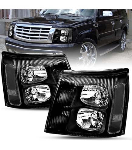Smoke Projector Headlights from Spec-D Tuning for 2002-2006 Cadillac