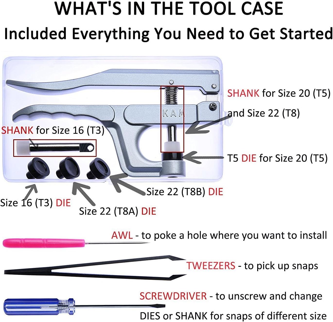 KAM Pliers Snap Tool BigaMart