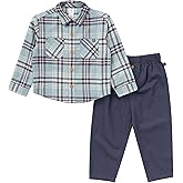 Modern Moments by Gerber baby-boys And Toddler Henley Shirt With Corduroy Pant Set