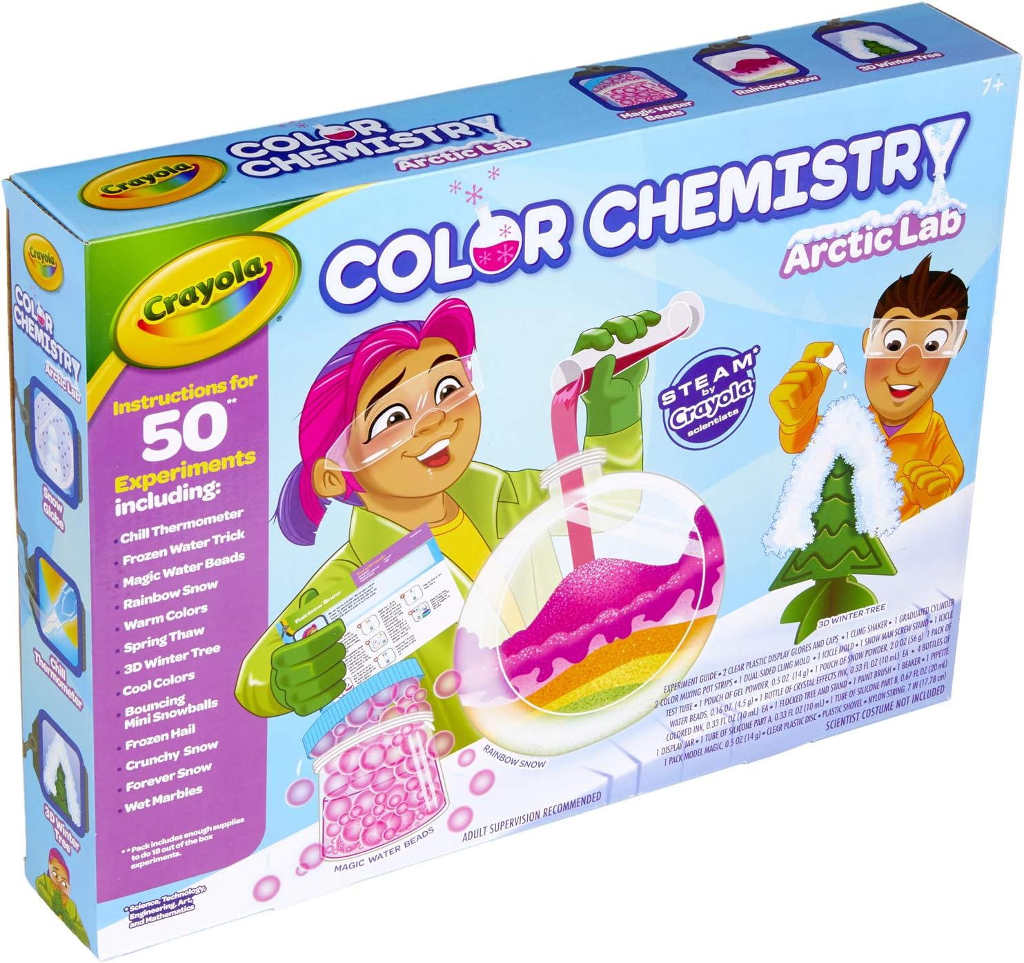 color chemistry lab set