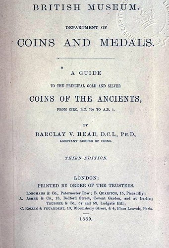 Download A Guide to the Principal Gold and Silver Coins of the Ancients from circa bc700 to ad1 (English Edition) PDF
